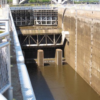 Gates Upper Saint Anthony Falls