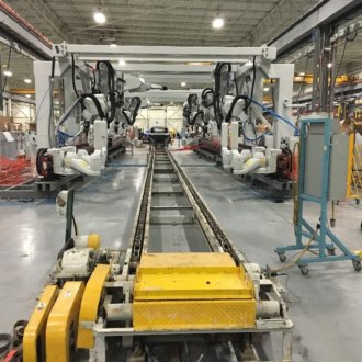 ABB Base Coat & Clear Coat Interior Automation at Ford Chicago Assembly Plant