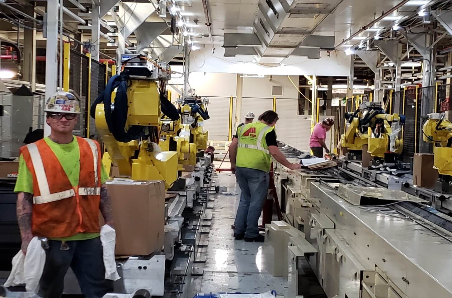 Standard Automation at Nissan in Smyrna, TN - New Robotic Sealer Cell ...